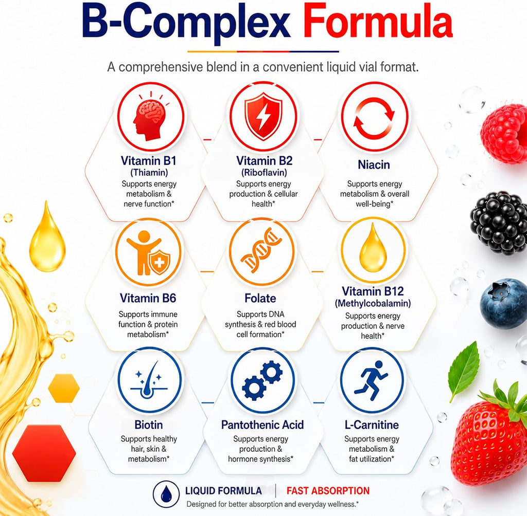 Neurobion B12 Forte 3,000 mcg 10 Viales Bebibles x 10 ml