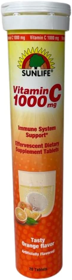 Neurobion B12 Forte Suplementos Dietéticos Líquidos 10 viales + Sunlife Vitamina C 1000 mg Sabor Naranja