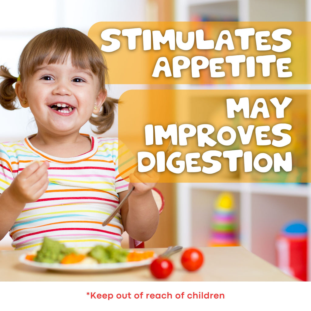 Neurobion Kids suplemento líquido complejo B para niños: estimula el apetito y puede ayudar a mejorar la digestión; mantener fuera del alcance de los niños.
