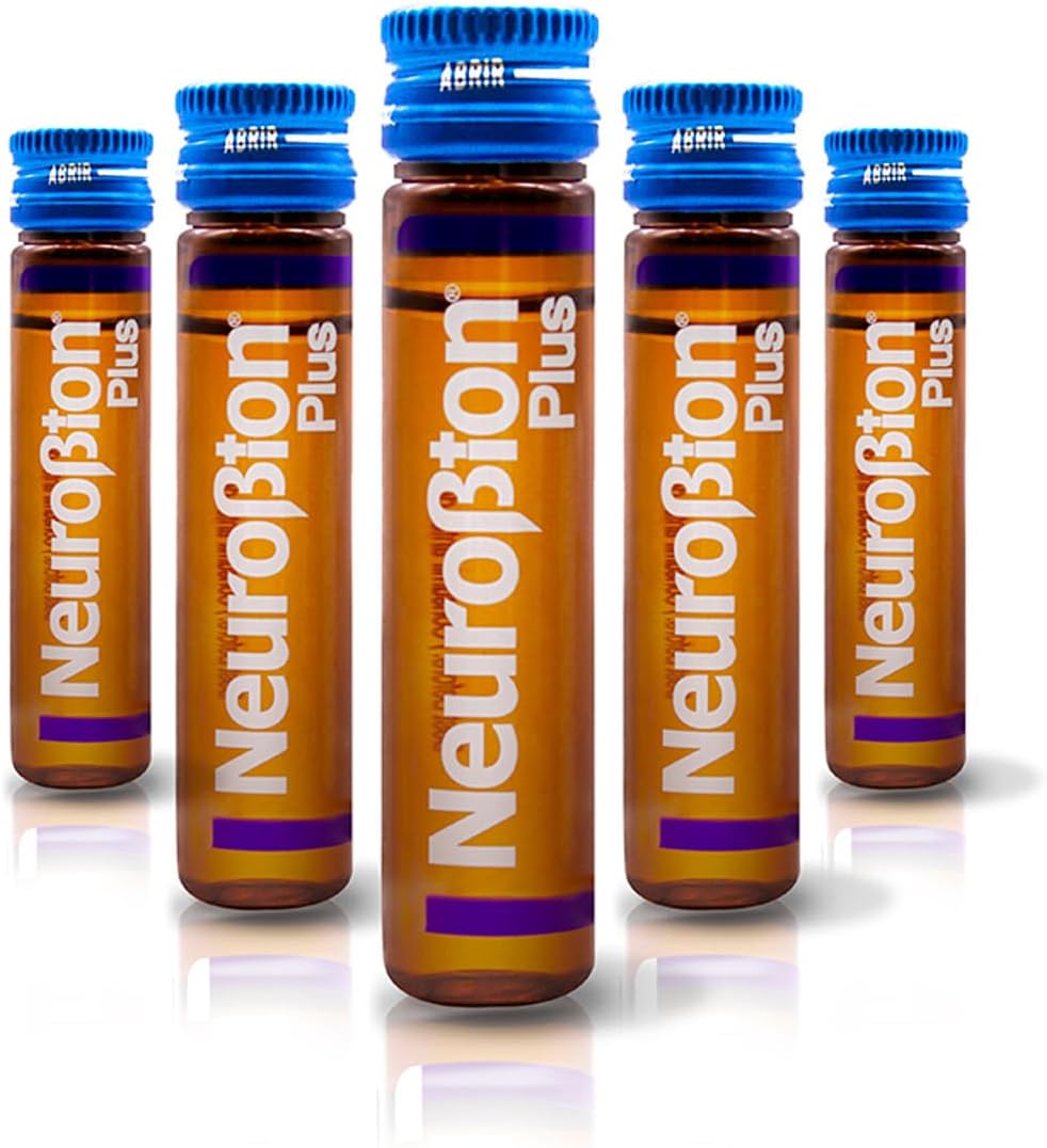 Supplement Facts Neurobion Plus: B1, B3, B6, B12 metilcobalamina + B5 – USA